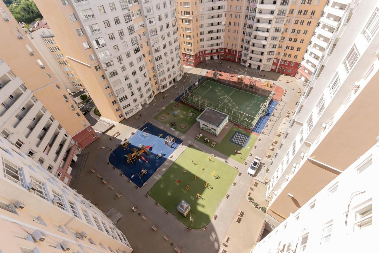 צ'יסינאו Comfortable Apartment With A Panoramic View מראה חיצוני תמונה