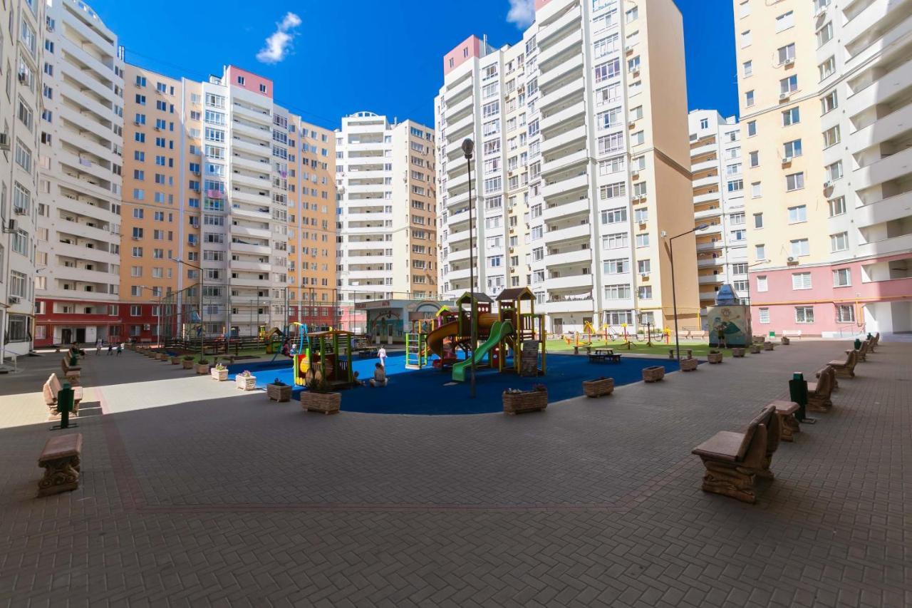 צ'יסינאו Comfortable Apartment With A Panoramic View מראה חיצוני תמונה