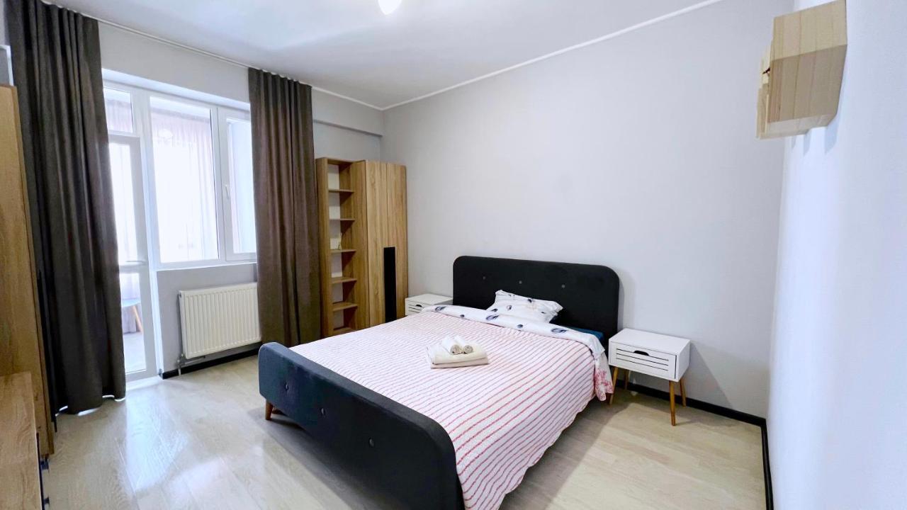 צ'יסינאו Comfortable Apartment With A Panoramic View מראה חיצוני תמונה