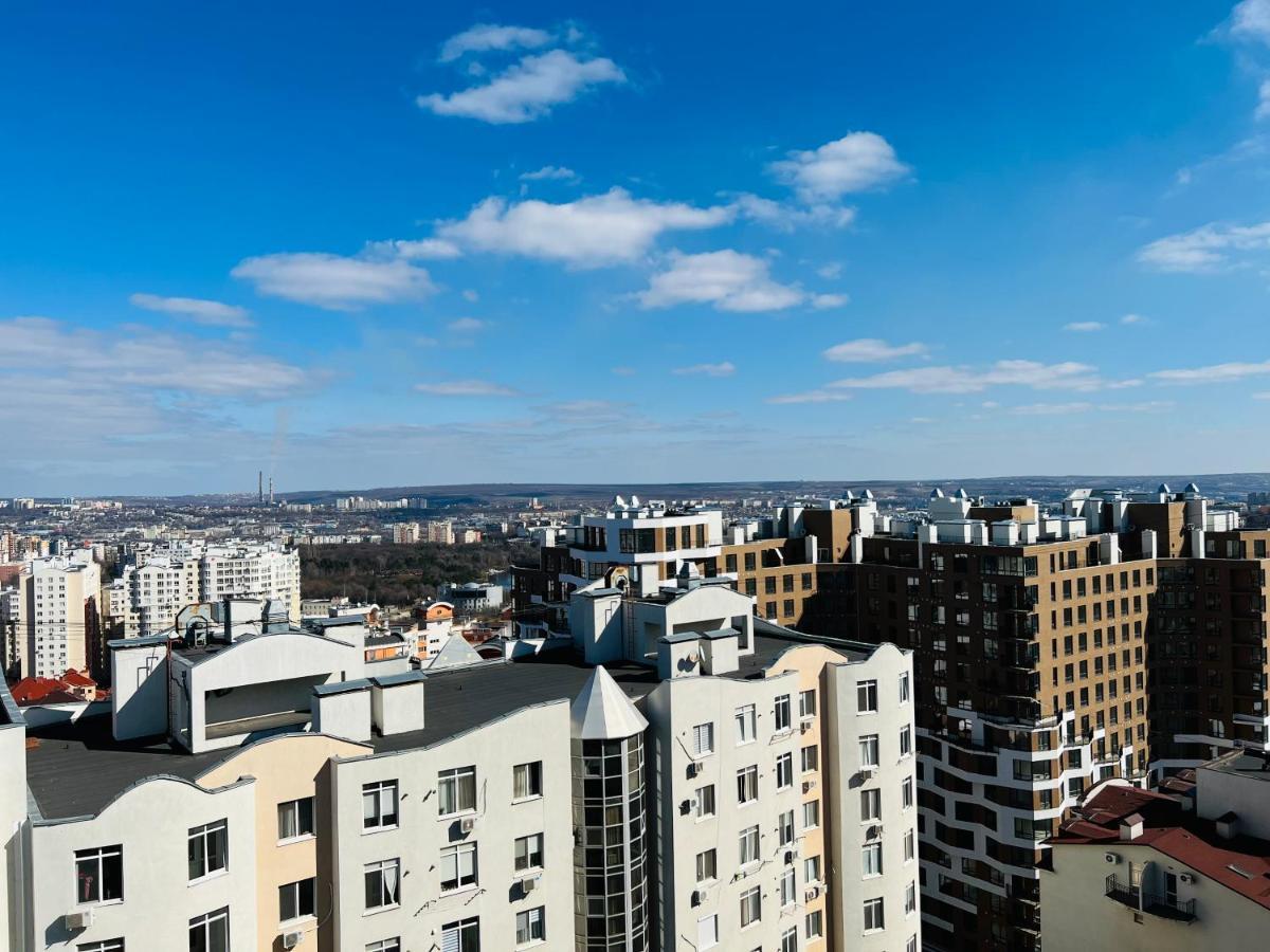 צ'יסינאו Comfortable Apartment With A Panoramic View מראה חיצוני תמונה